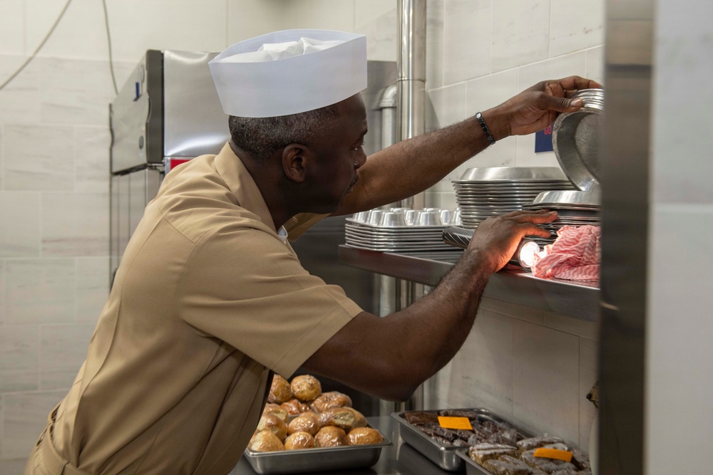 CFAY Commodore Matthew C. Perry General Mess NEY Inspection