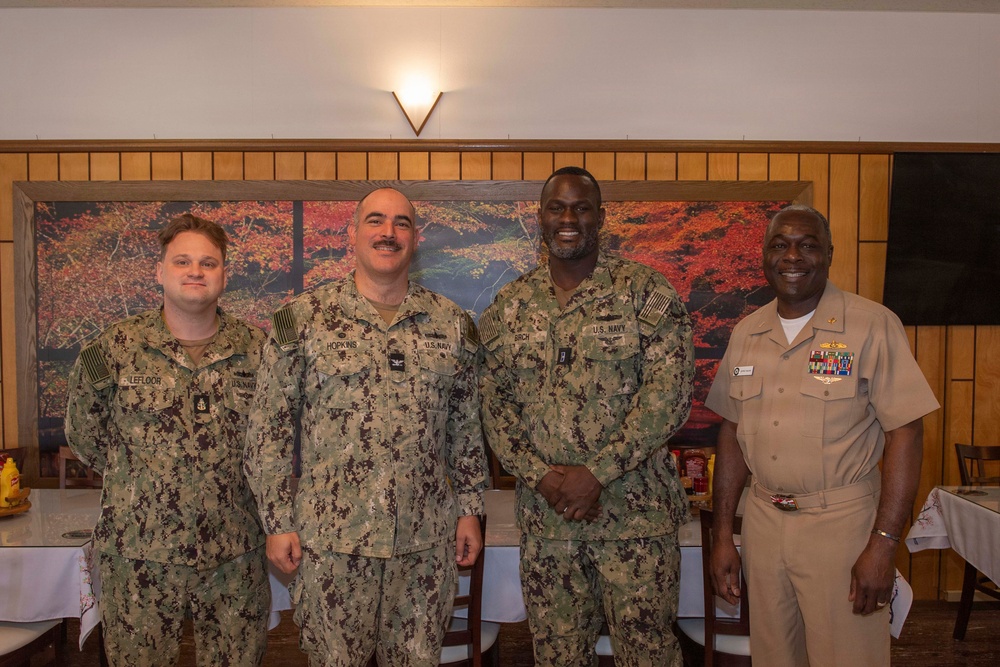 CFAY Commodore Matthew C. Perry General Mess NEY Inspection