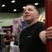 U.S. Marines attend Los Angeles Fitness Expo