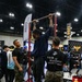 U.S. Marines attend Los Angeles Fitness Expo