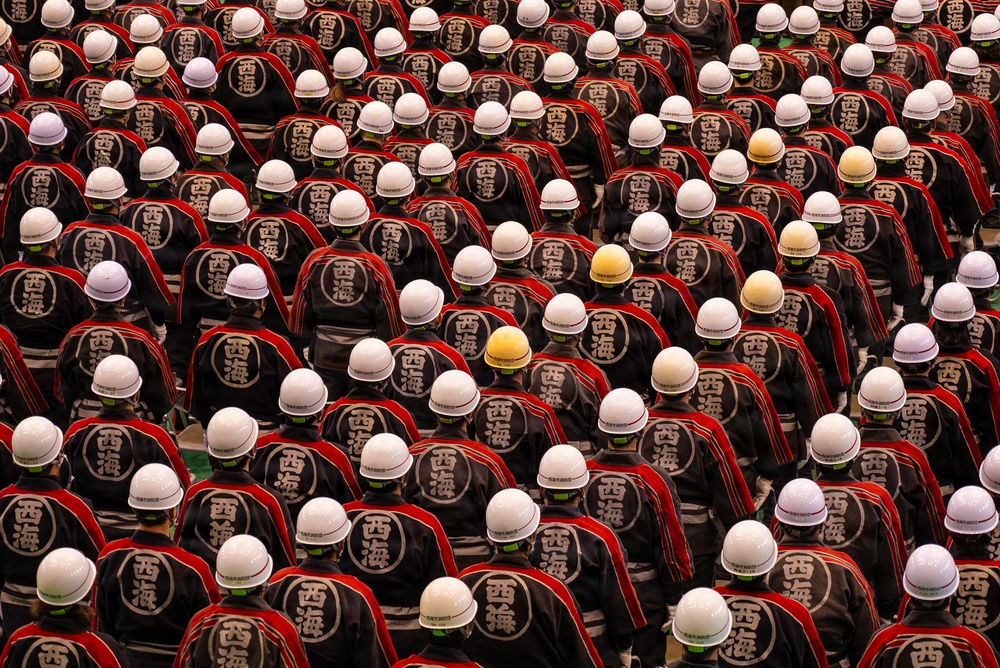 CFAS Attends Annual Saikai City Fire Department Dezome-shiki Ceremony