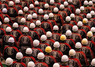 CFAS Attends Annual Saikai City Fire Department Dezome-shiki Ceremony