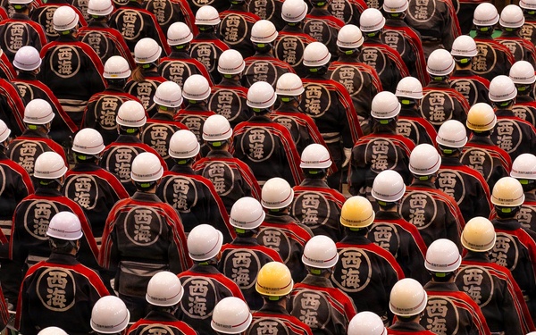 CFAS Attends Annual Saikai City Fire Department Dezome-shiki Ceremony