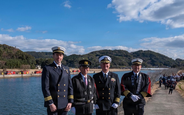 CFAS Attends Annual Saikai City Fire Department Dezome-shiki Ceremony