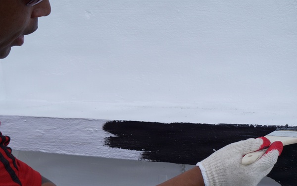 Guam Marines participate in the years first revitalization mission at Guam Veterans Cemetery