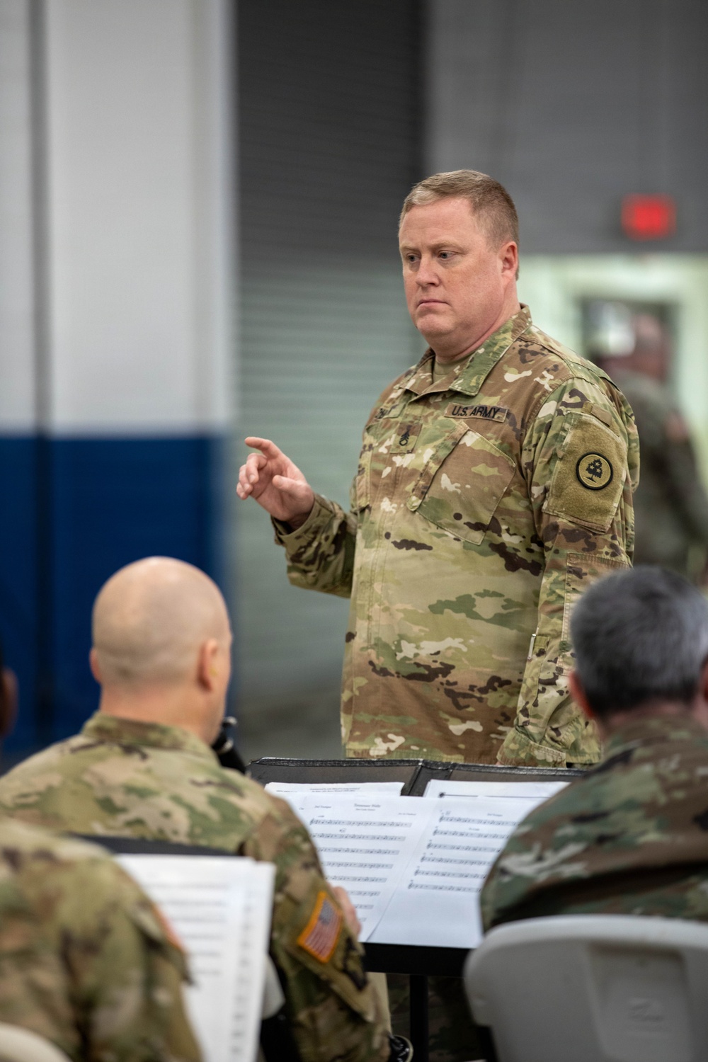 129th Army Band performs at Change of Command Ceremony