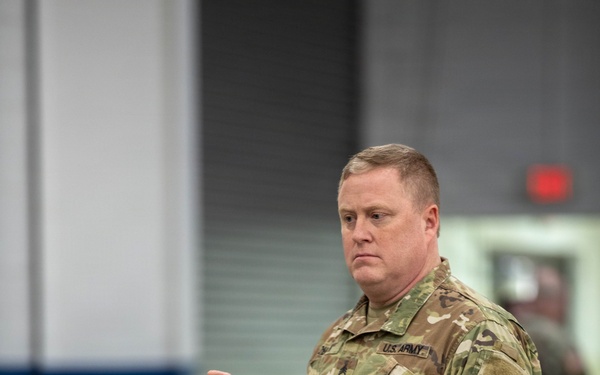 129th Army Band performs at Change of Command Ceremony