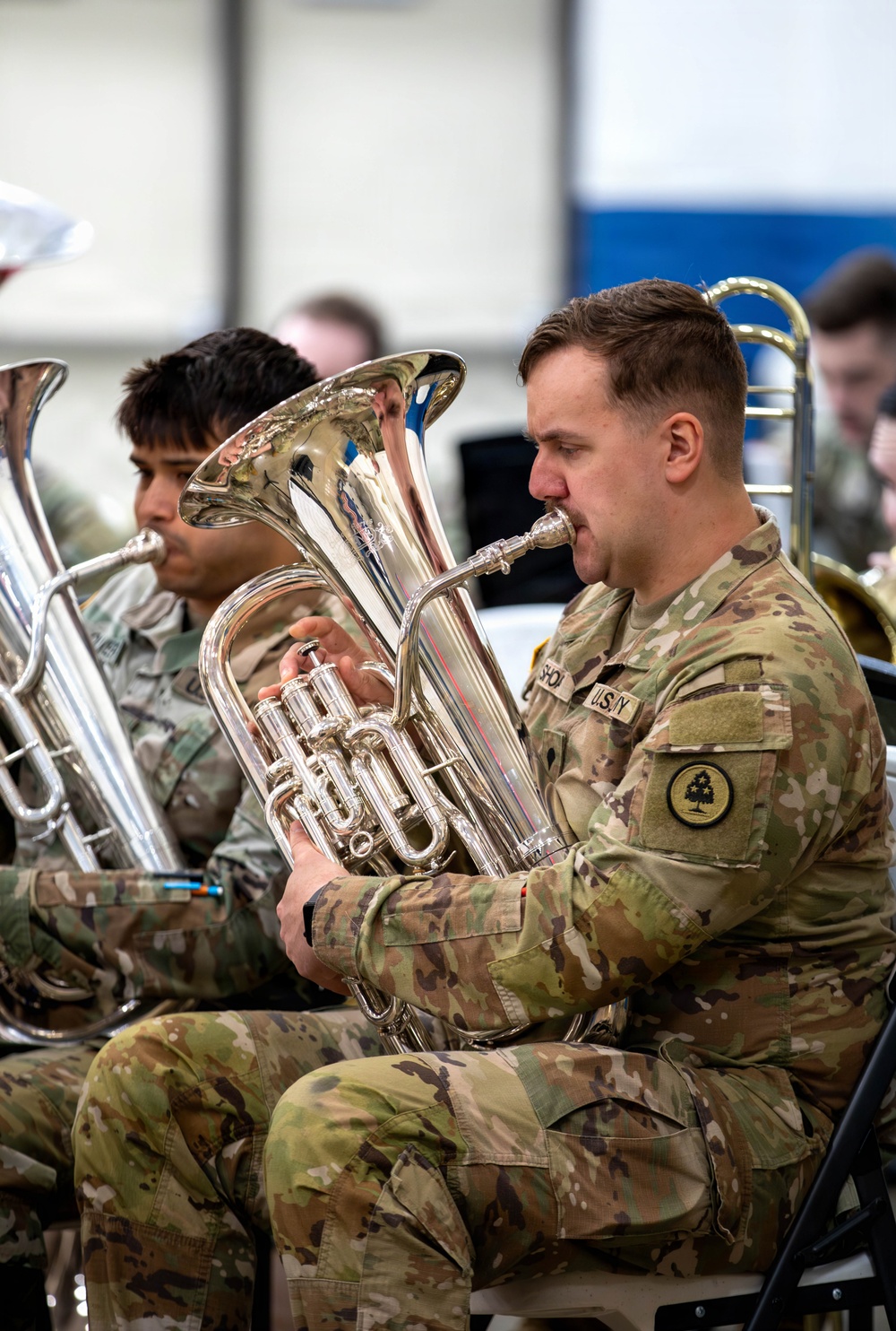 129th Army Band performs at Change of Command Ceremony