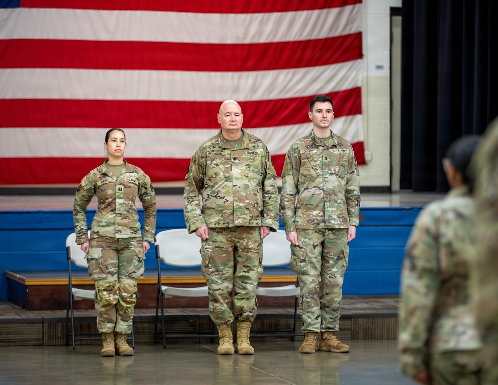 HHD 301st Troop Command holds change of command ceremony