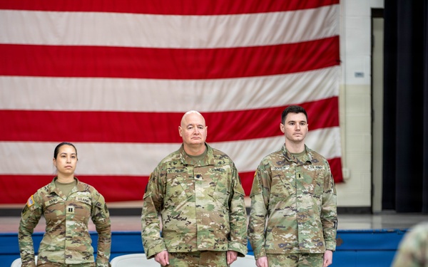 HHD 301st Troop Command holds change of command ceremony