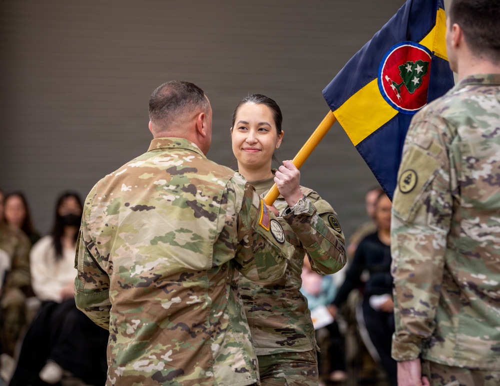 HHD 301st Troop Command holds change of command ceremony