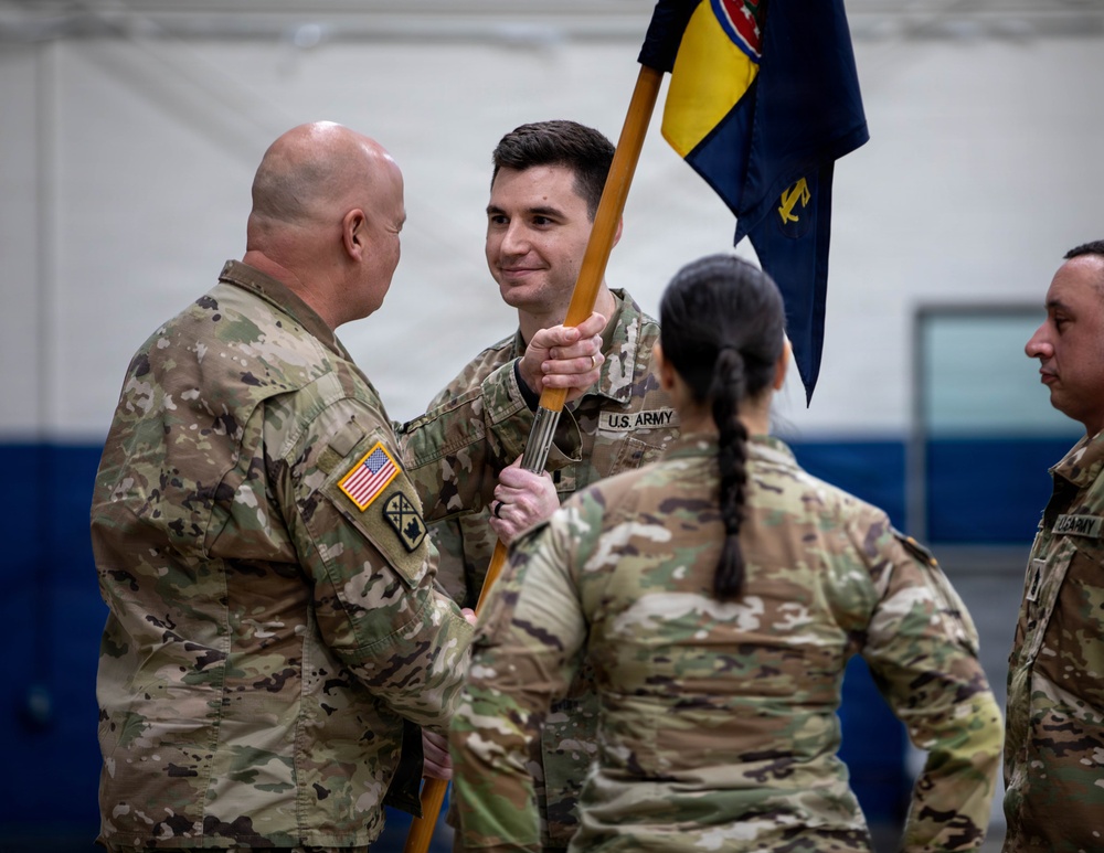 HHD 301st Troop Command holds change of command ceremony