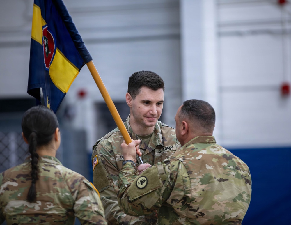 HHD 301st Troop Command holds change of command ceremony