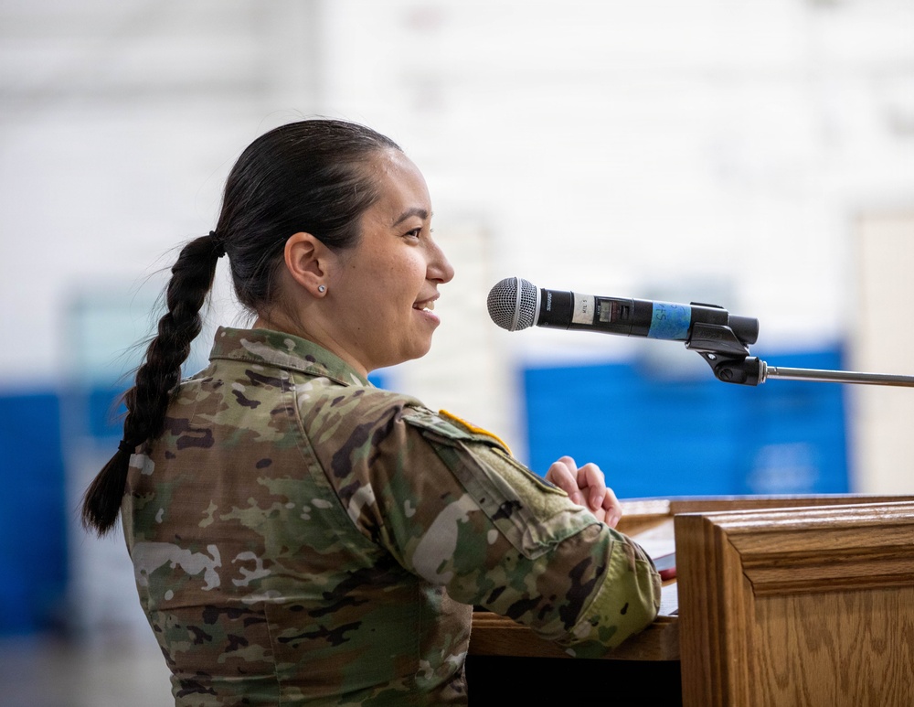 HHD 301st Troop Command holds change of command ceremony