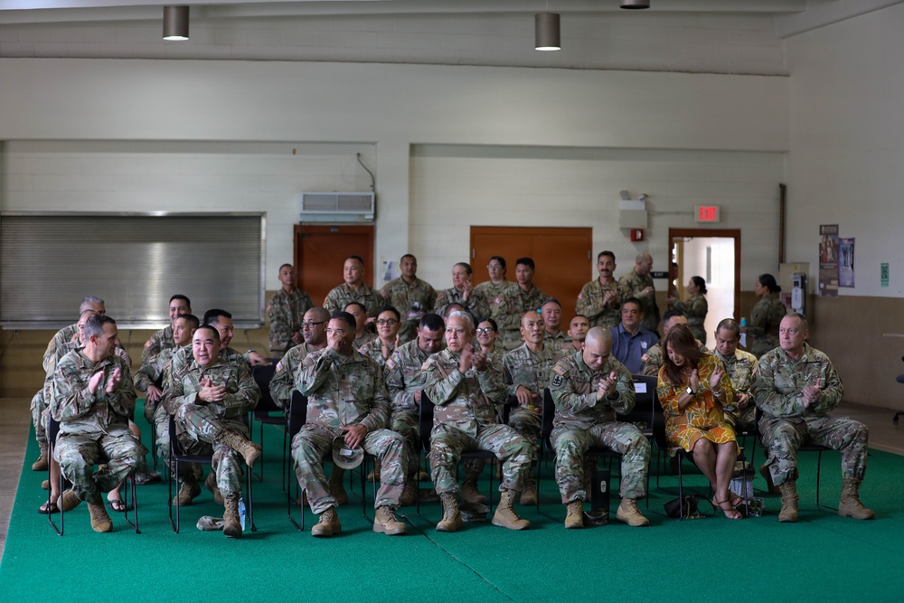 103rd Troop Command change of responsibility