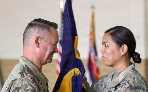 103rd Troop Command change of responsibility