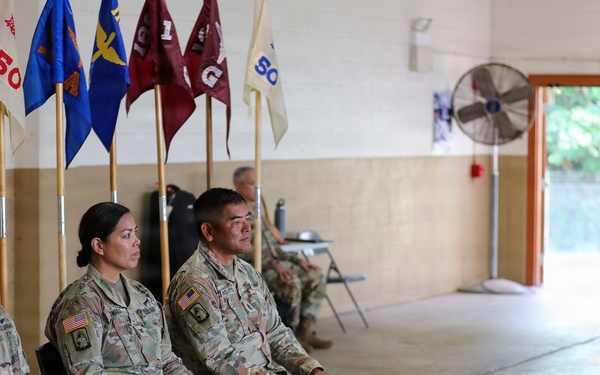 103rd Troop Command change of responsibility
