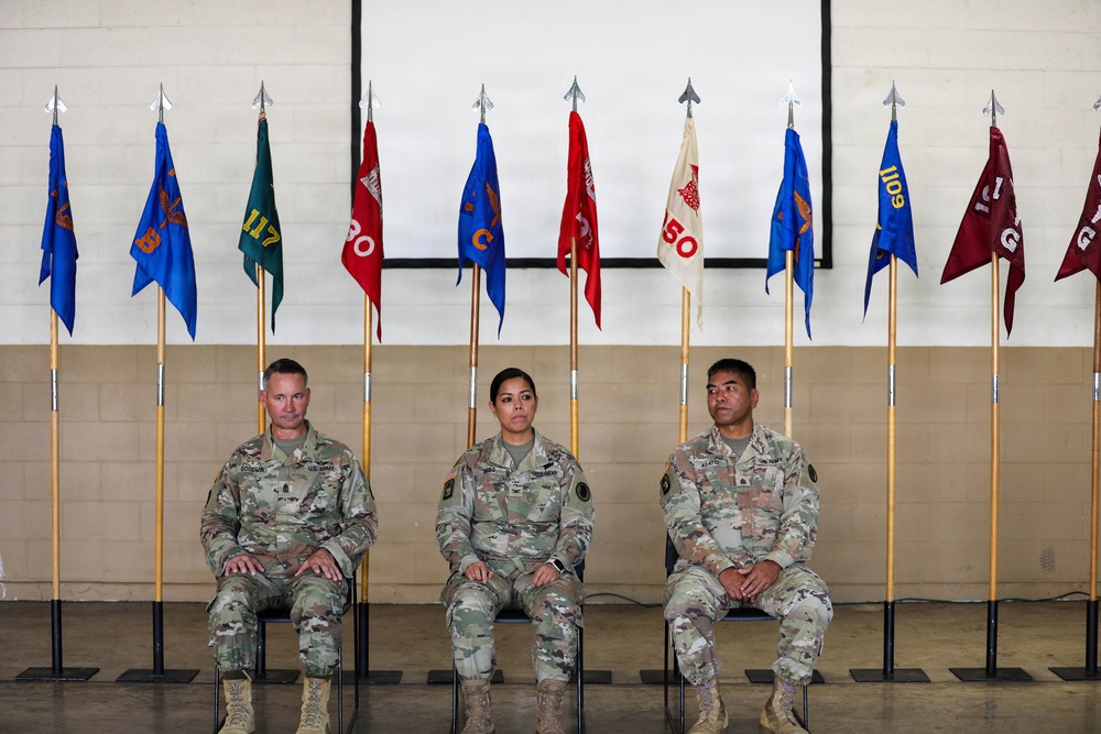 103rd Troop Command change of responsibility