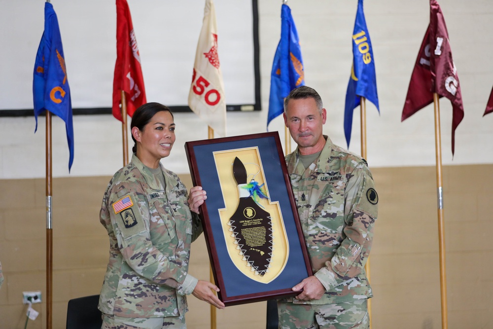 103rd Troop Command change of responsibility