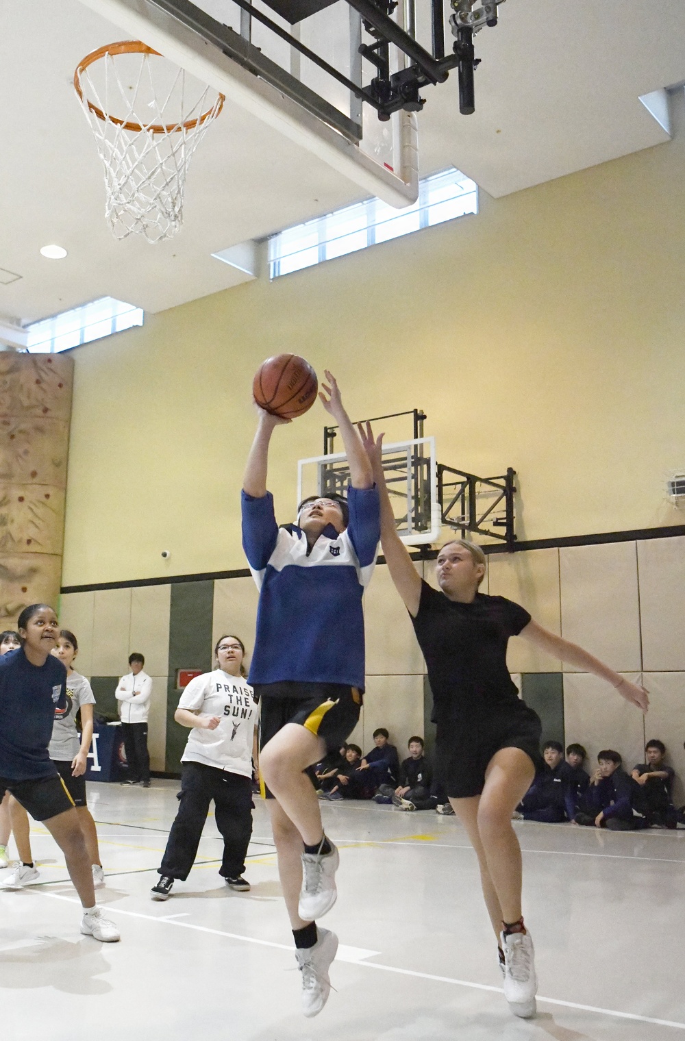 American, Japanese youth basketball players forge bonds, learn fundamentals during sports exchange