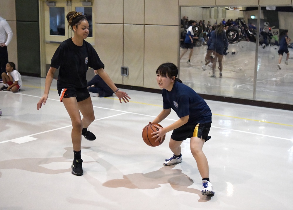 American, Japanese youth basketball players forge bonds, learn fundamentals during sports exchange
