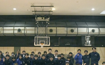American, Japanese youth basketball players forge bonds, learn fundamentals during sports exchange