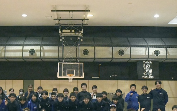 American, Japanese youth basketball players forge bonds, learn fundamentals during sports exchange