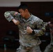 1st Signal Brigade soldiers take a Taekwondo yellow belt promotion test