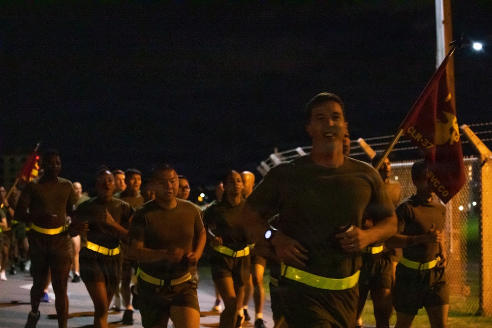 3rd MLG Conducts First Friday Physical Training