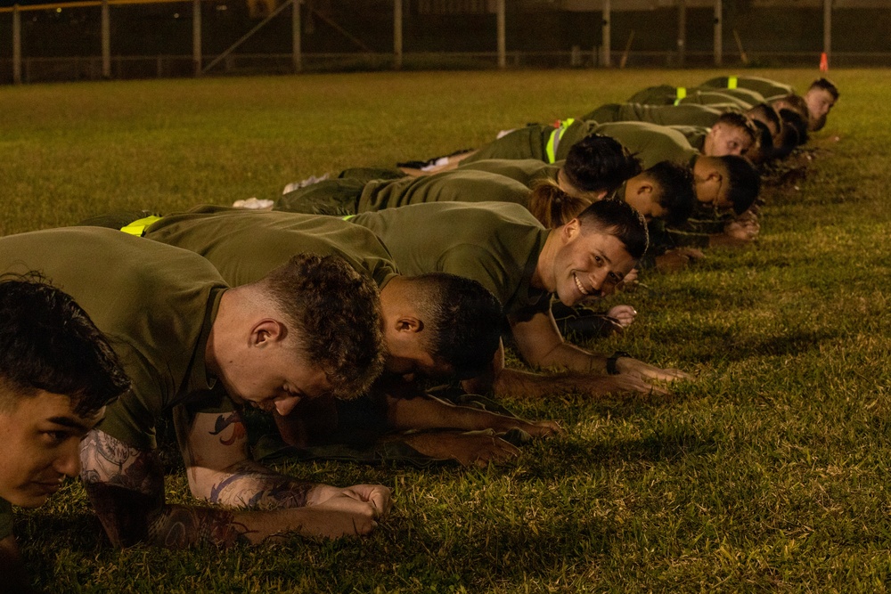 3rd MLG Conducts First Friday Physical Training