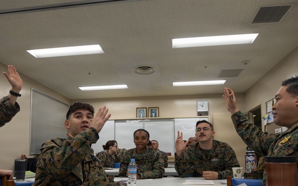 3rd MLG Chaplains And Religious Program Specialists Participate in a Mass Casualty Training Course on Camp Kinser