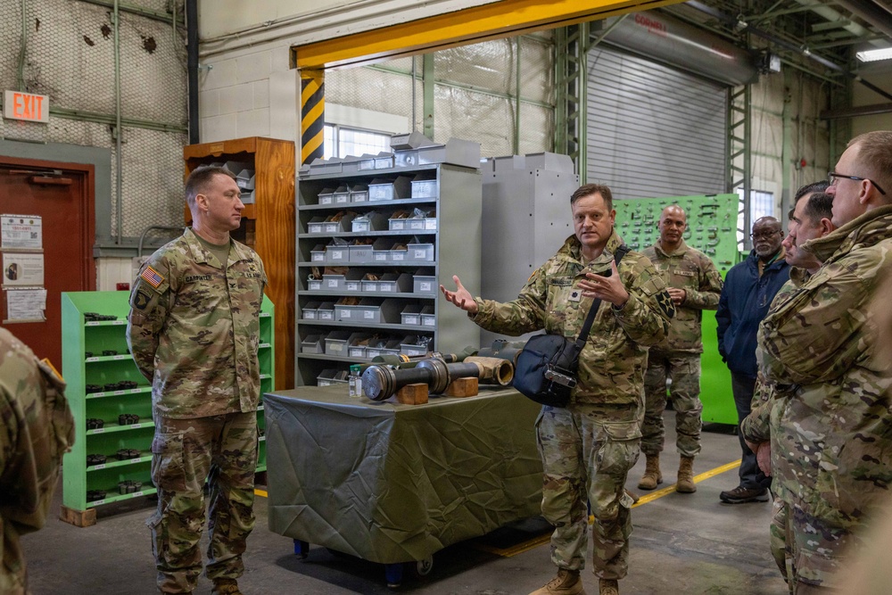 The U.S. Army Materiel Support Command - Korea hosted Maintenance Managers and Executive Officers from the 2nd Infantry Division at our Combat Power Generation Center (CPGC) on Jan. 9.
