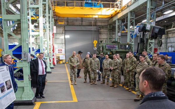The U.S. Army Materiel Support Command - Korea hosted Maintenance Managers and Executive Officers from the 2nd Infantry Division at our Combat Power Generation Center (CPGC) on Jan. 9.