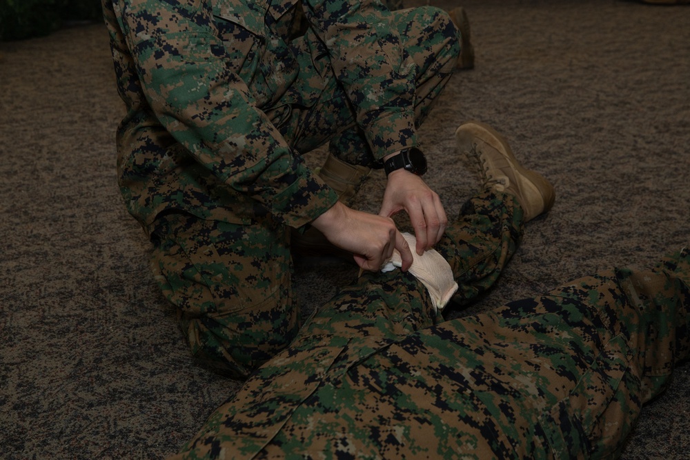 3rd MLG Chaplains And Religious Program Specialists Participate in a Mass Casualty Training Course on Camp Kinser