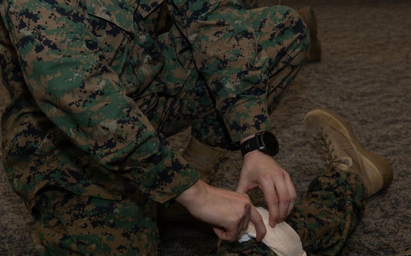 3rd MLG Chaplains And Religious Program Specialists Participate in a Mass Casualty Training Course on Camp Kinser
