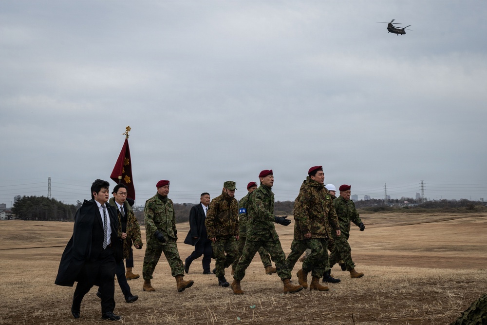 U.S., Japan Ground Self-Defense Force commence New Year’s Jump