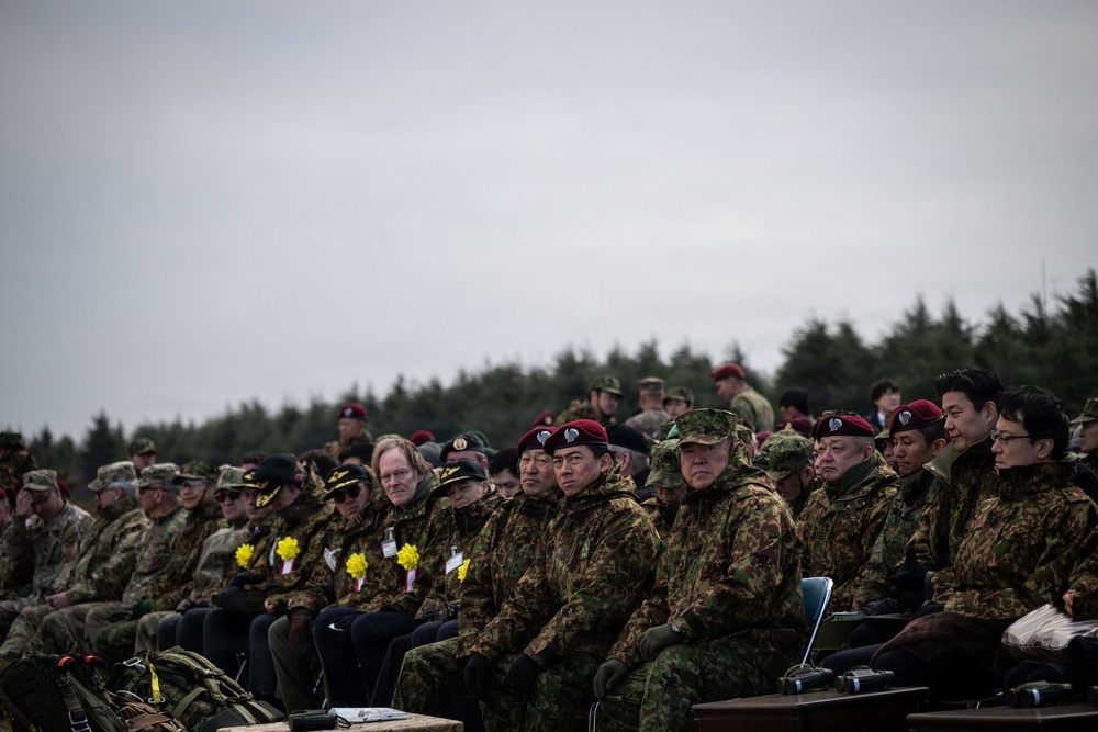 U.S., Japan Ground Self-Defense Force commence New Year’s Jump