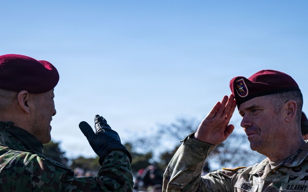 U.S., Japan Ground Self-Defense Force commence New Year’s Jump