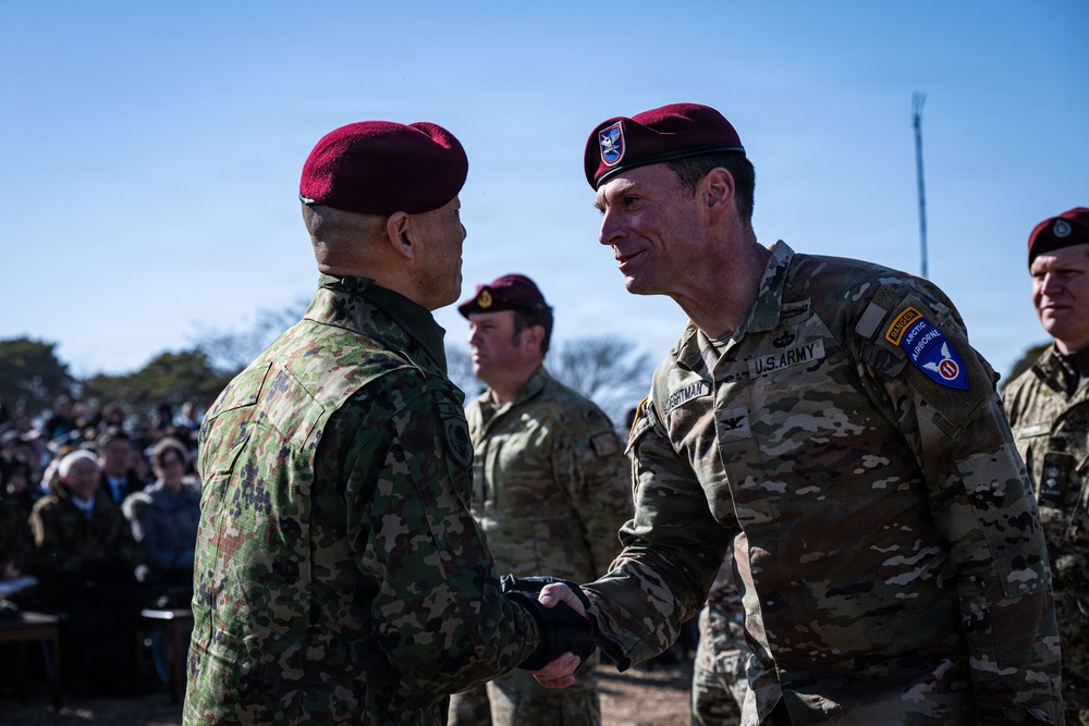 U.S., Japan Ground Self-Defense Force commence New Year’s Jump