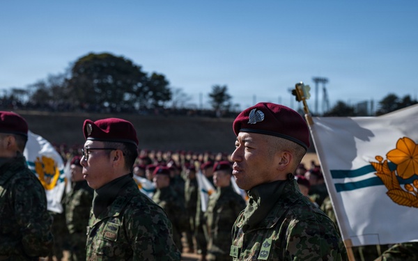 U.S., Japan Ground Self-Defense Force commence New Year’s Jump