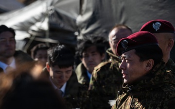 U.S., Japan Ground Self-Defense Force commence New Year’s Jump