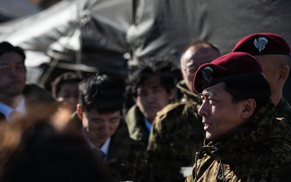 U.S., Japan Ground Self-Defense Force commence New Year’s Jump