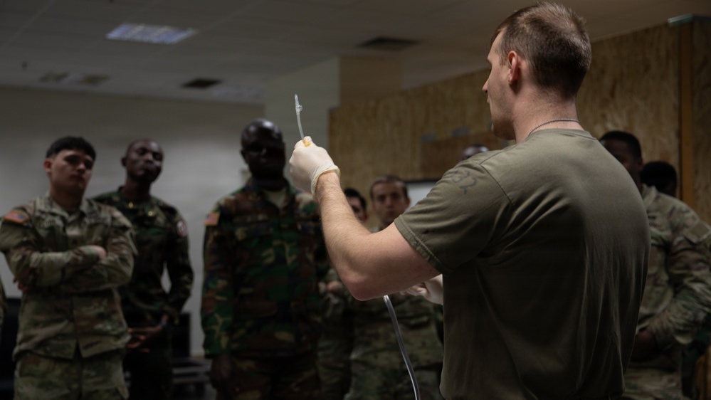 SETAF-AF prepares for US Army Best Medic Competition with Ghanaian, Liberian, Italian Medical Forces