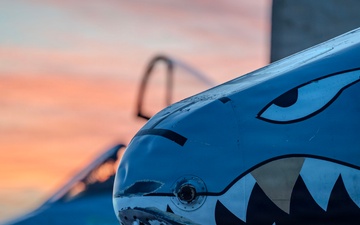A-10 aircraft prepare to launch