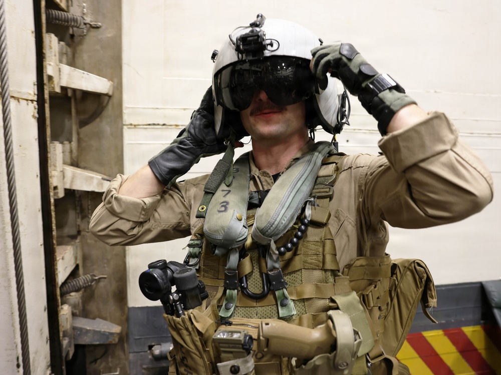 Helicopter Maritime Strike Squadron (HSM 79), USS Roosevelt (DDG 80) Conduct Strait of Hormuz Transit