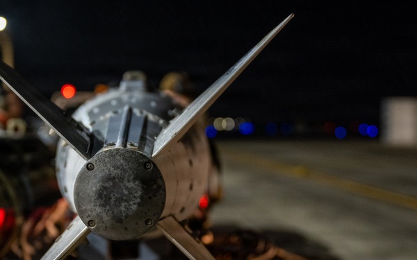 Aircraft Prepare for Operation Hawkeye Strike
