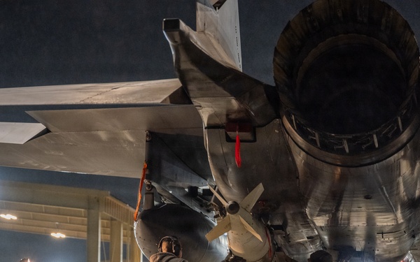 Aircraft Prepare for Operation Hawkeye Strike