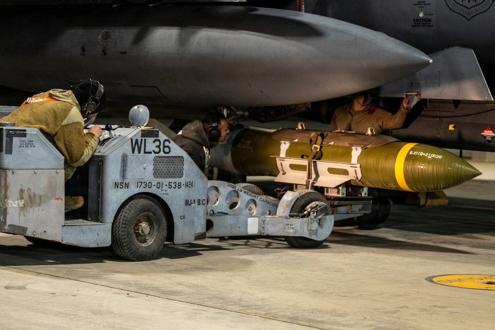 Aircraft Prepare for Operation Hawkeye Strike
