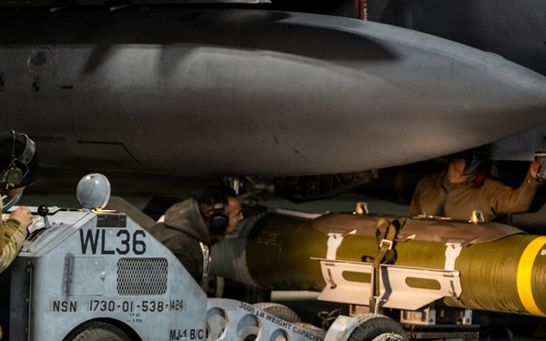 Aircraft Prepare for Operation Hawkeye Strike