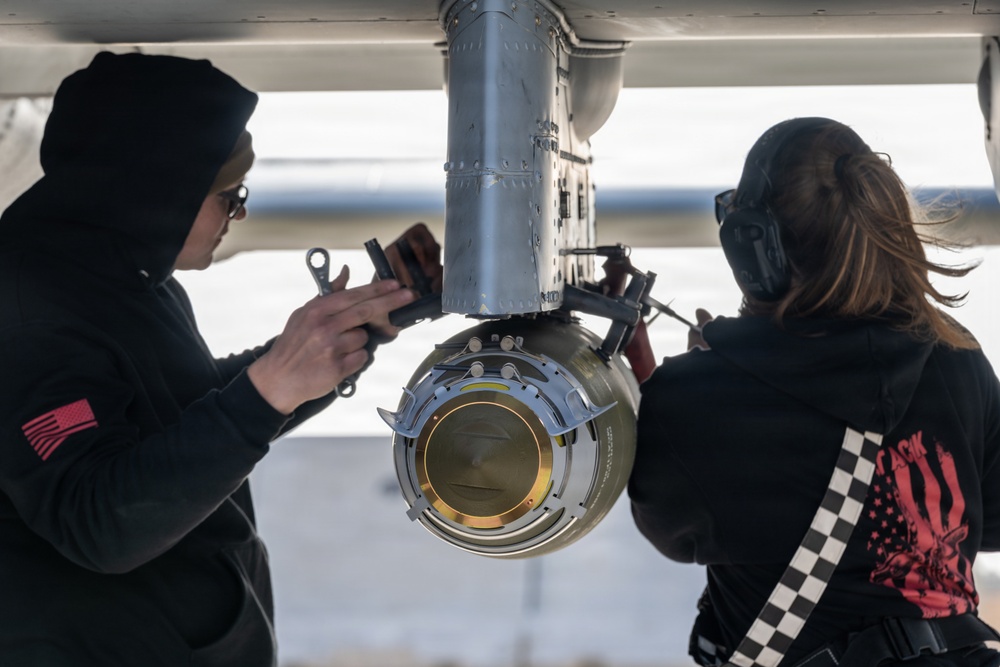 Aircraft Prepare for Operation Hawkeye Strike